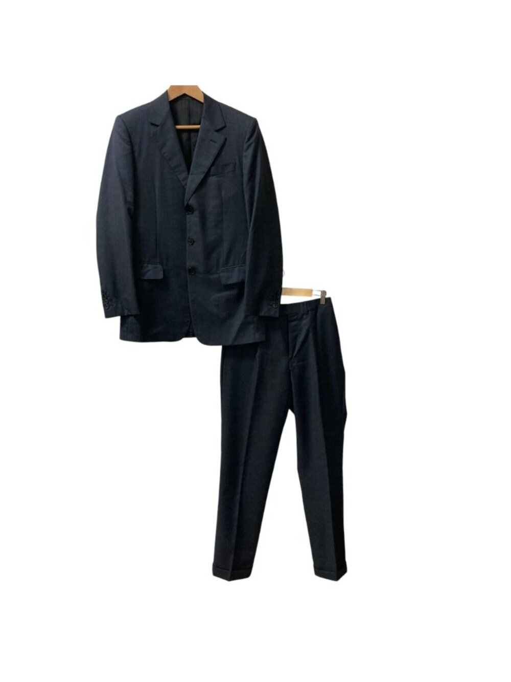 Louis Vuitton Tailored Jacket Trousers Pants Suit Set Navy Suits Spring 46